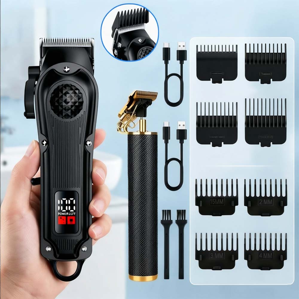 Professional Hair Clippers wit - Men'S Grooming Kits ulasan dan harga