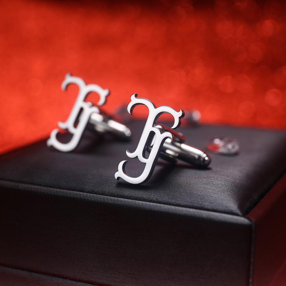 Tangula Custom Initials Cuffli - Men'S Groom ulasan dan harga