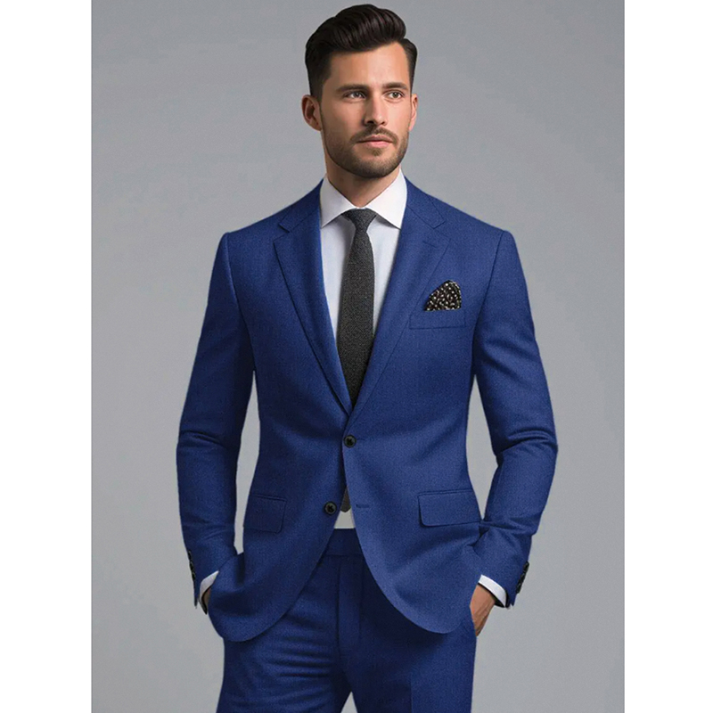 Men's Suit Set 2 Piece Stylish - Men'S Grooming Kits ulasan dan harga