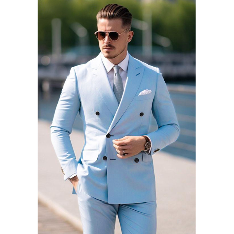 Men's Suit Set 2 Piece Stylish - Men'S Grooming Kits ulasan dan harga