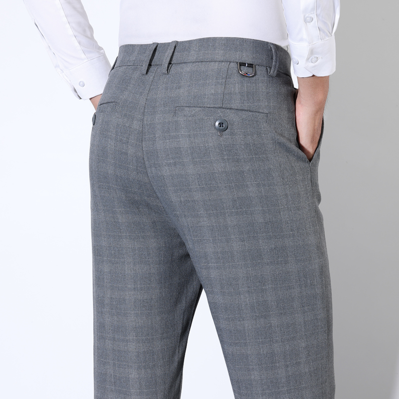 Cotton Plaid Striped Classic S - Men'S Groom ulasan dan harga