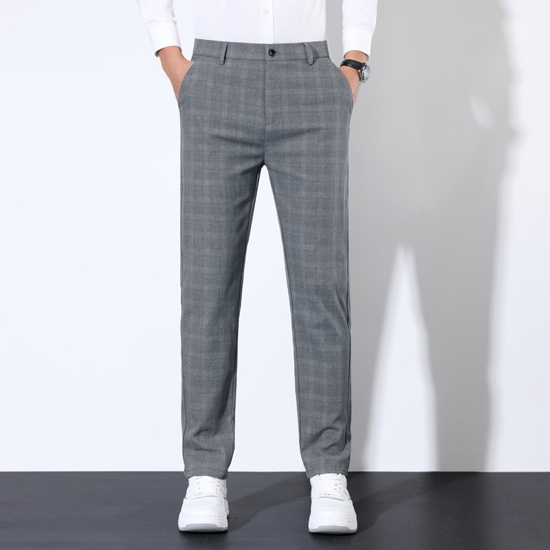Cotton Plaid Striped Classic S - Men'S Groom ulasan dan harga