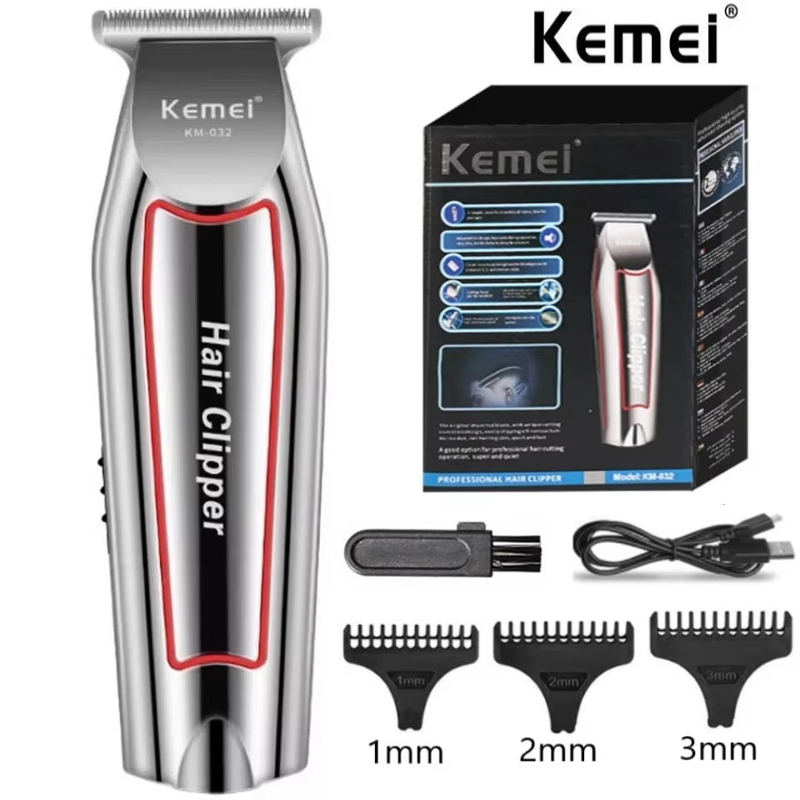 Kemei KM-032Hair Trimmer Elect - Mens Grooming Box ulasan dan harga
