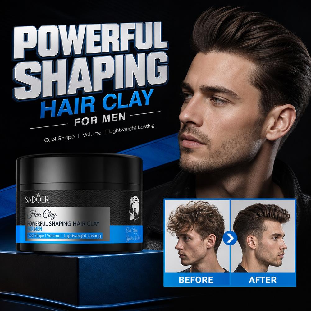 Matte Hair Styling Clay Strong - Men'S Groom ulasan dan harga