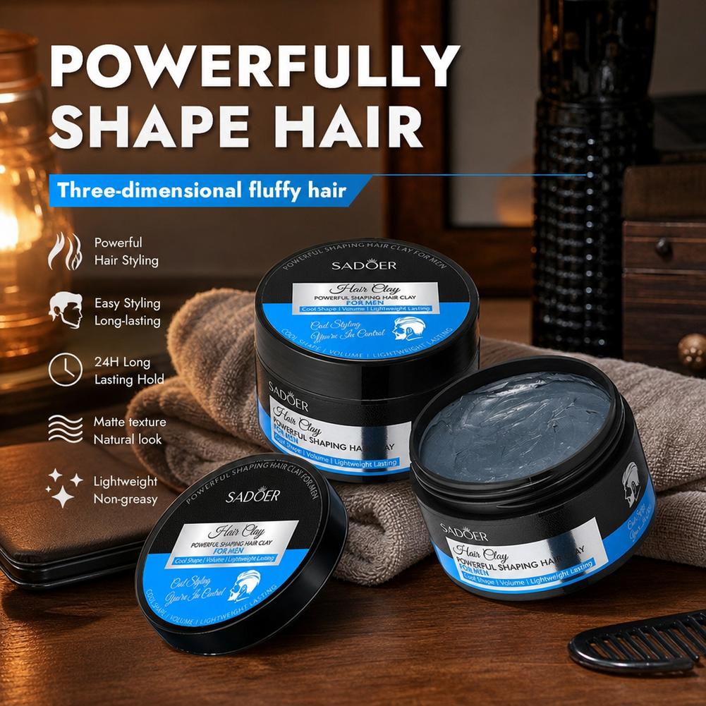 Matte Hair Styling Clay Strong - Men'S Groom ulasan dan harga