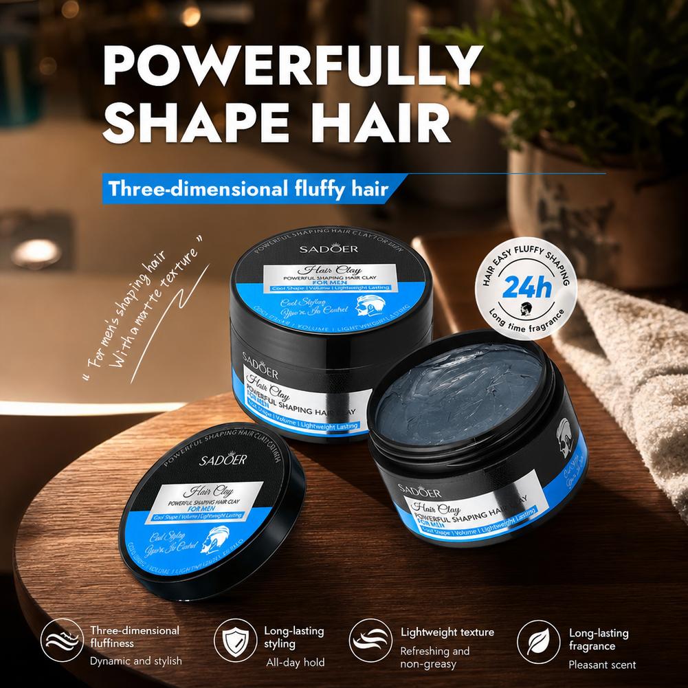 Matte Hair Styling Clay Strong - Men'S Groom ulasan dan harga