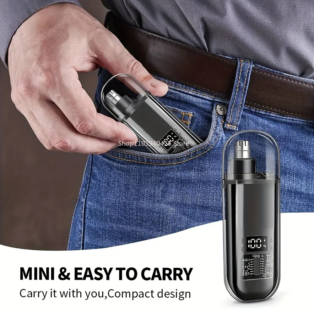 Nose Ear Hair Trimmer for Men  - Men'S Grooming Kits ulasan dan harga