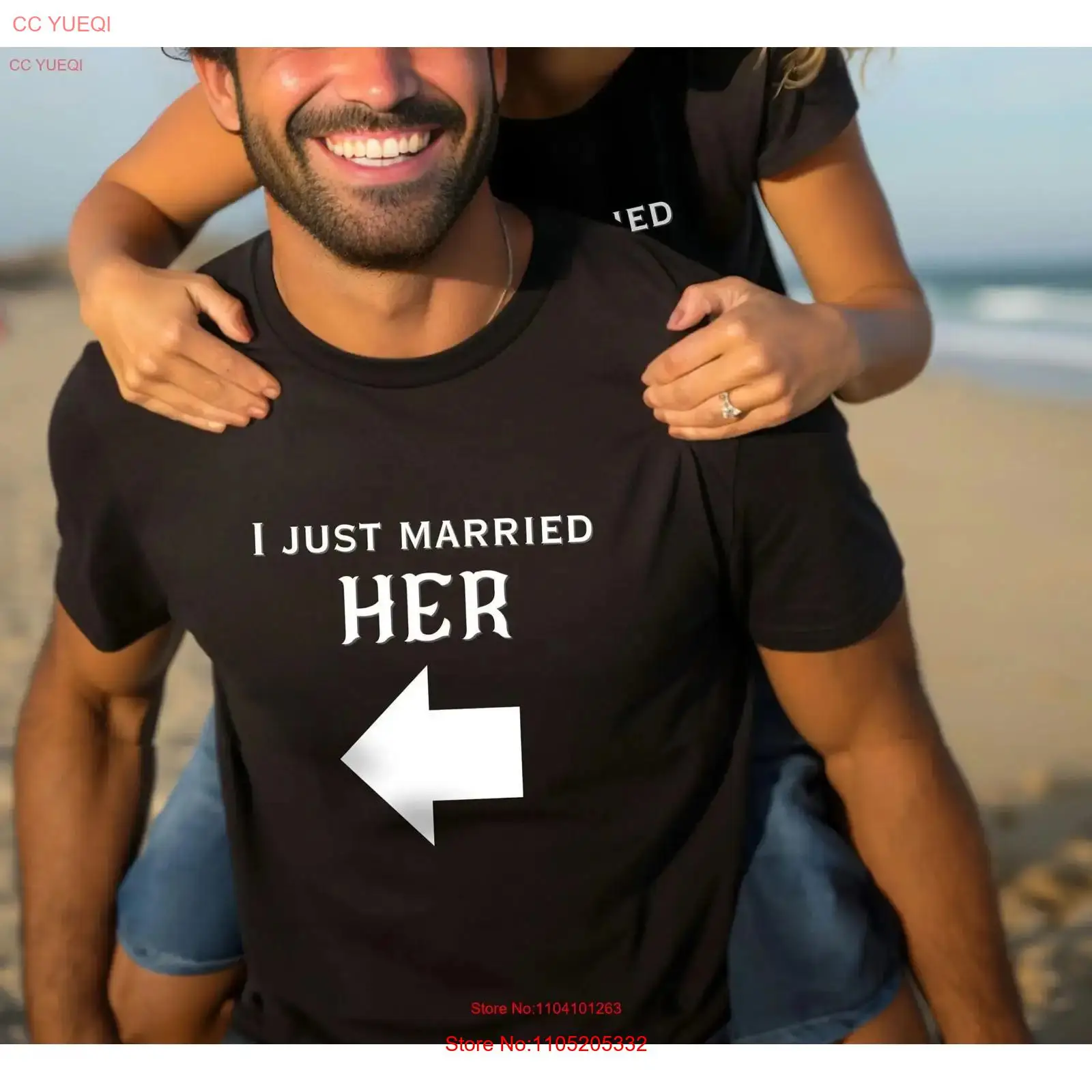 Just Married Matching Couple T - Men'S Groom ulasan dan harga