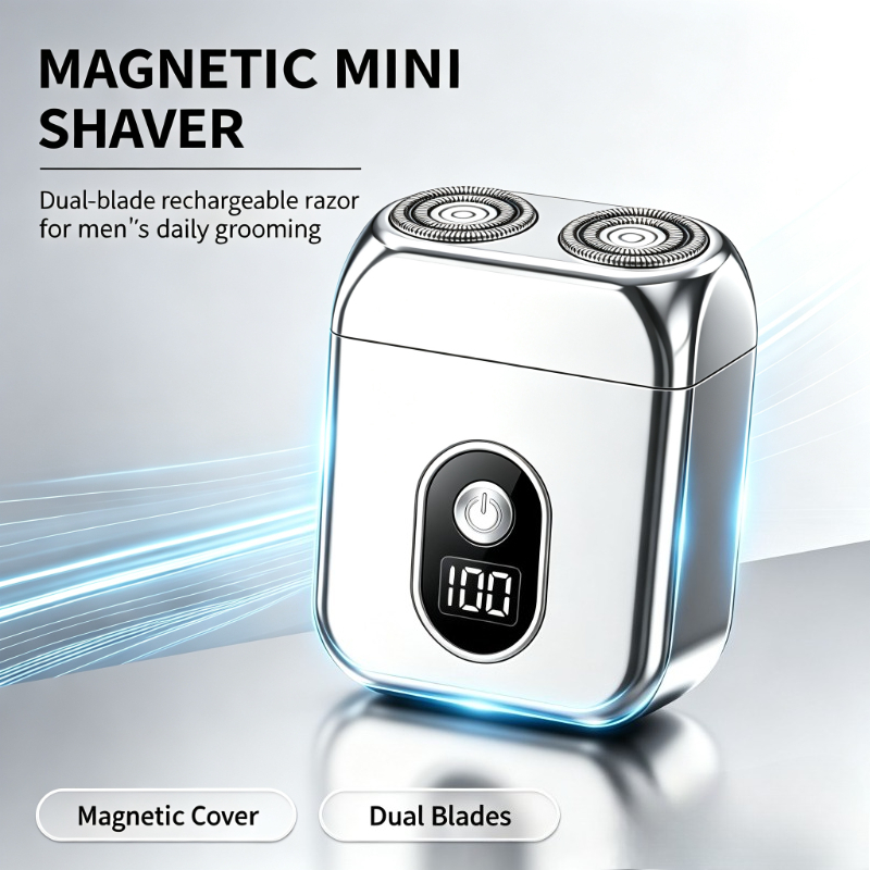 Dual‑Blade Waterproof Magnetic - Men Grooming Home ulasan dan harga