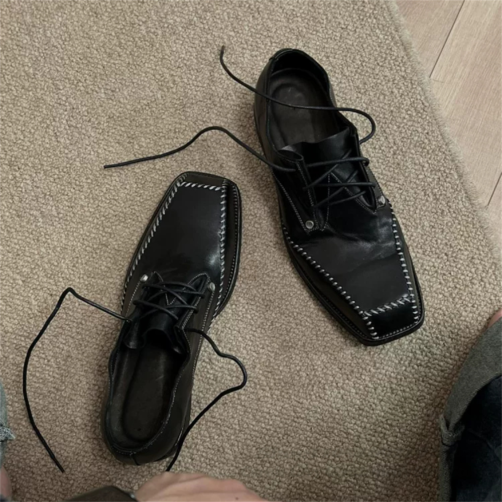 Derby Shoes for Men British St - Men'S Groom ulasan dan harga
