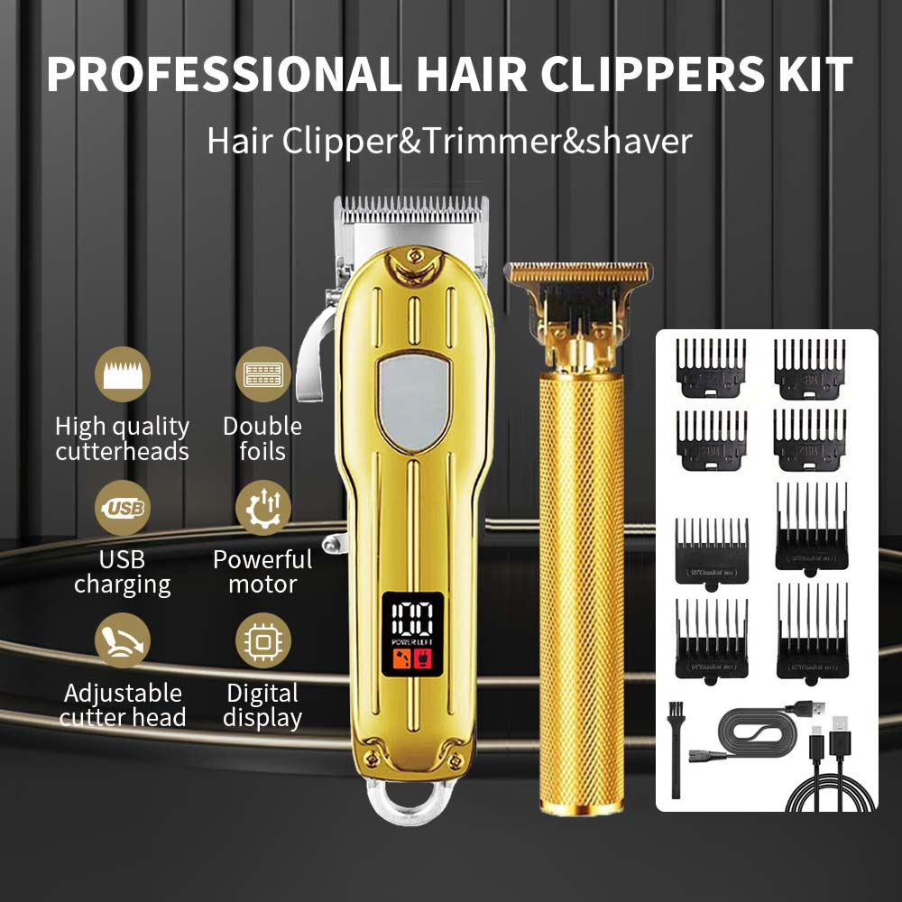 2 in 1 Electric Hair Clipper & - Men'S Grooming Kits ulasan dan harga