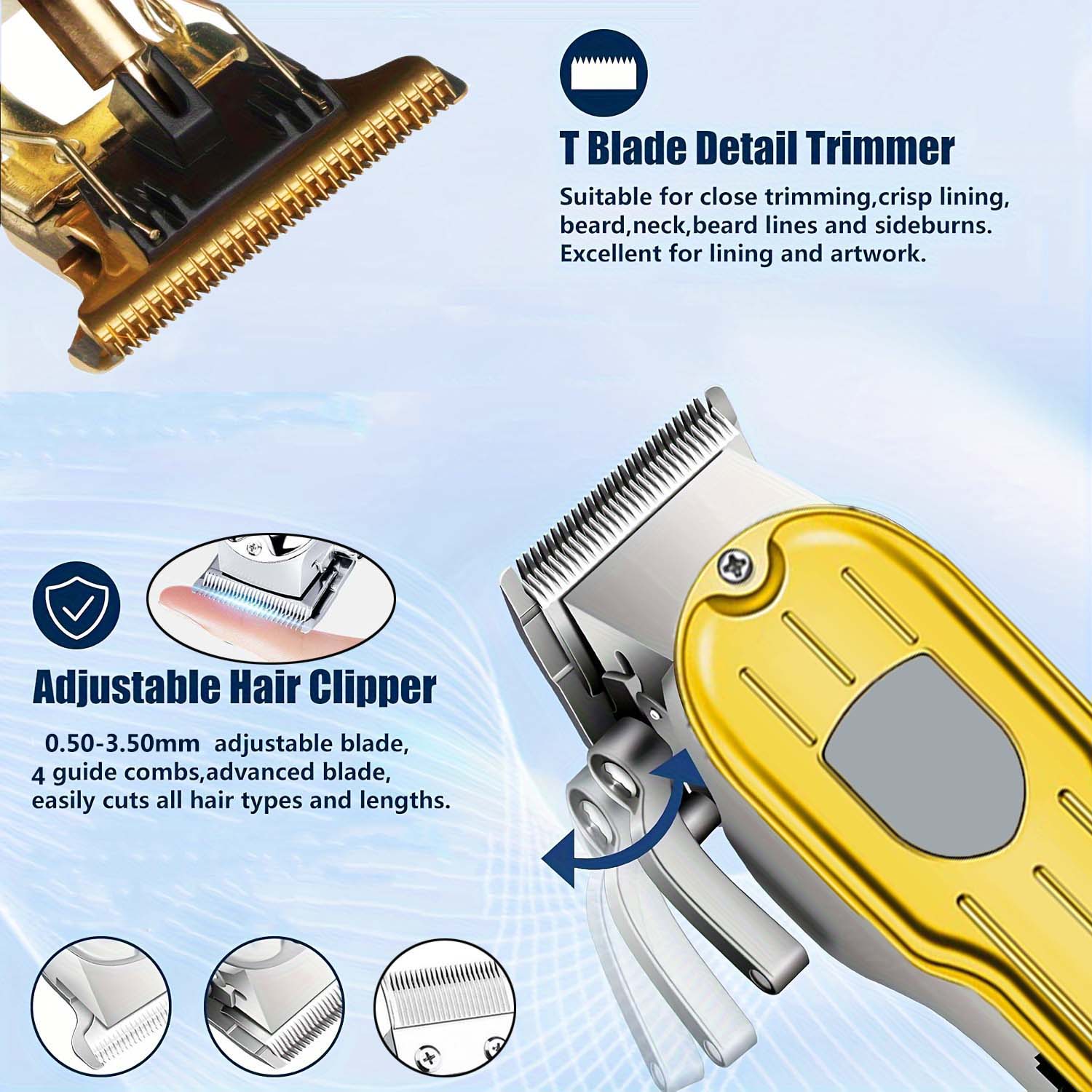 2 in 1 Electric Hair Clipper & - Men'S Grooming Kits ulasan dan harga