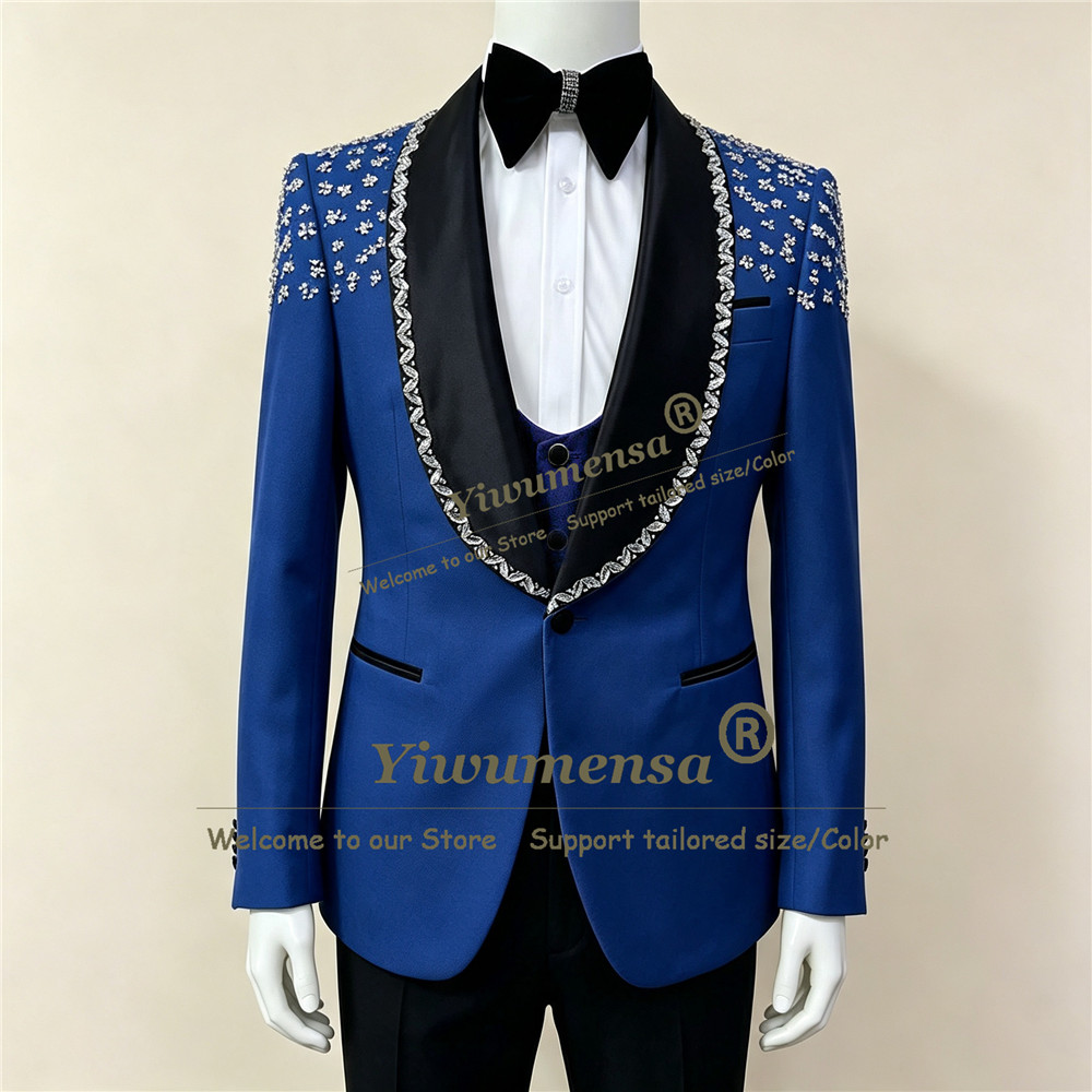 Luxury Diamond Beaded Men's Su - Men'S Grooming Kits ulasan dan harga