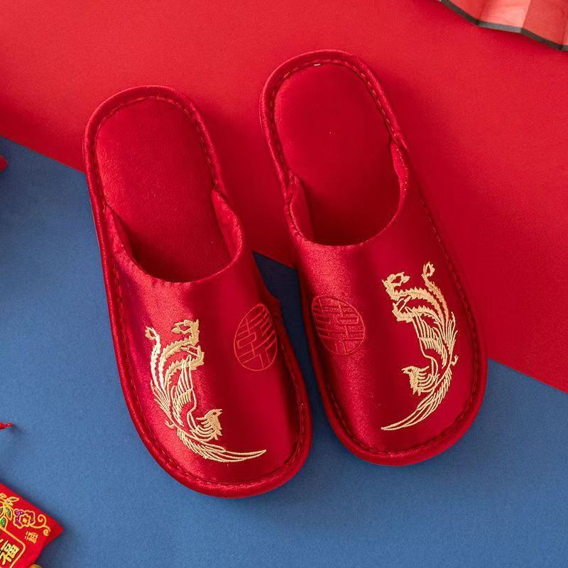 Men Silk Baotou Red Wedding Sl - Men Grooming Home ulasan dan harga