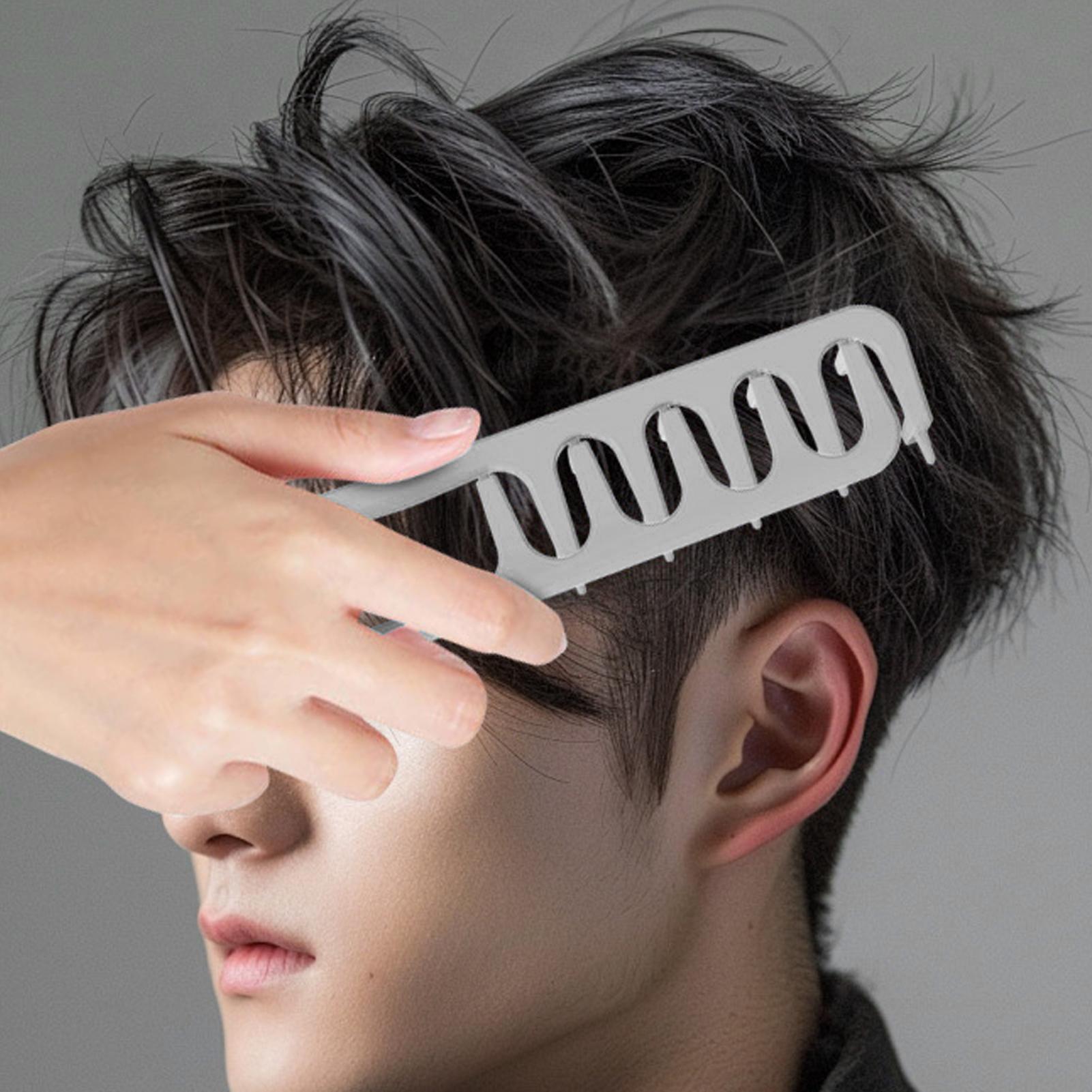 Wide Tooth Hair Comb Volumizin - Men Grooming Home ulasan dan harga