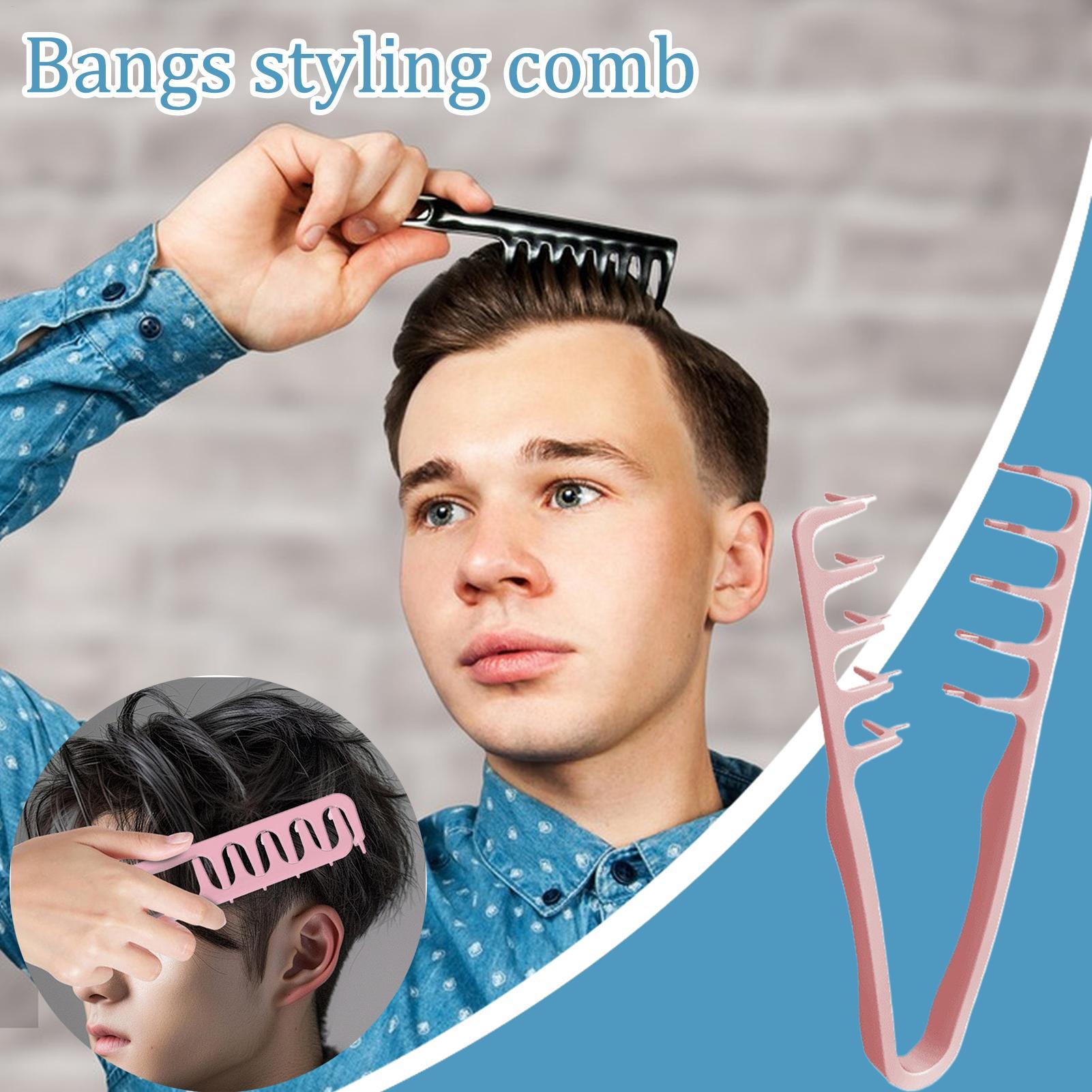 Wide Tooth Hair Comb Volumizin - Men Grooming Home ulasan dan harga