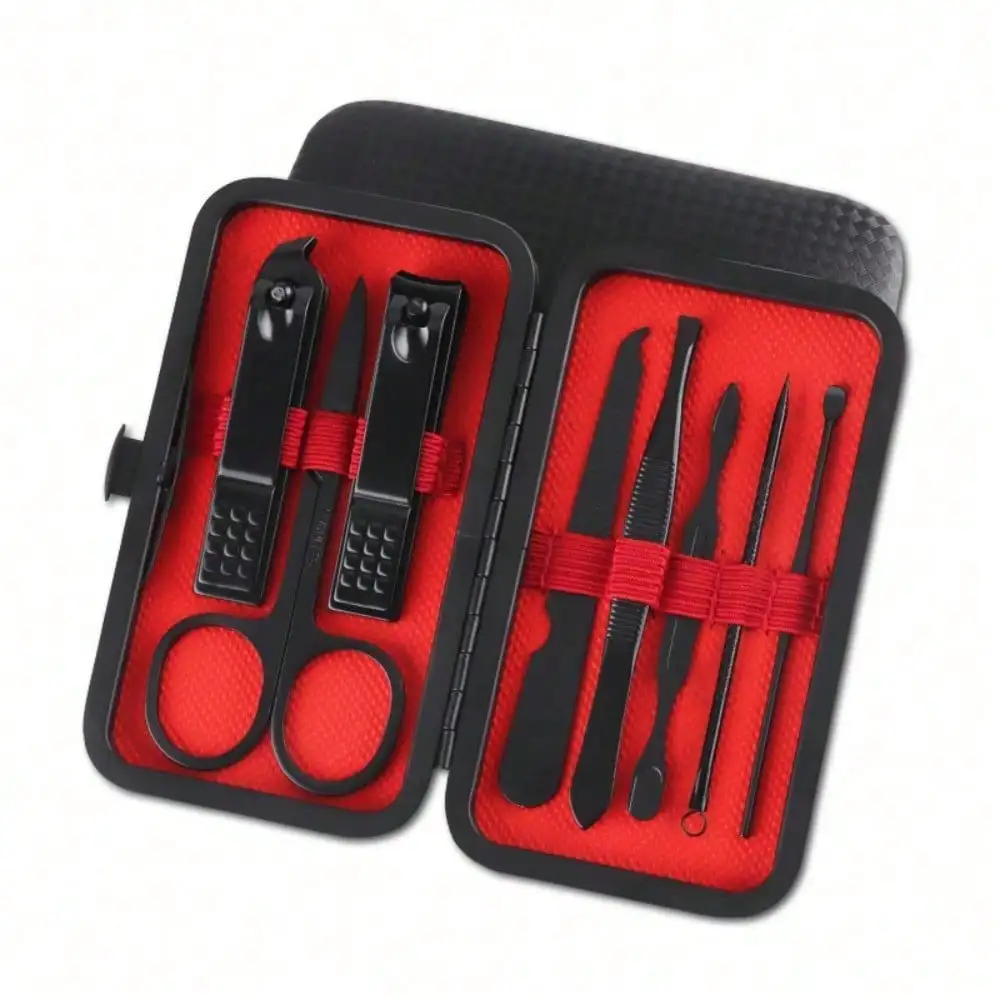 8/24pcs Professional Manicure  - Mens Grooming Box ulasan dan harga