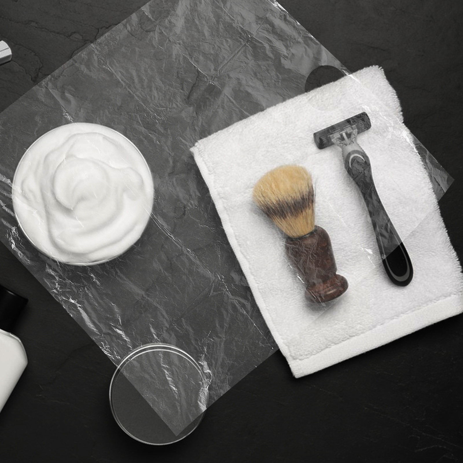 Disposable Shaving Bib for Men - Men'S Groom ulasan dan harga