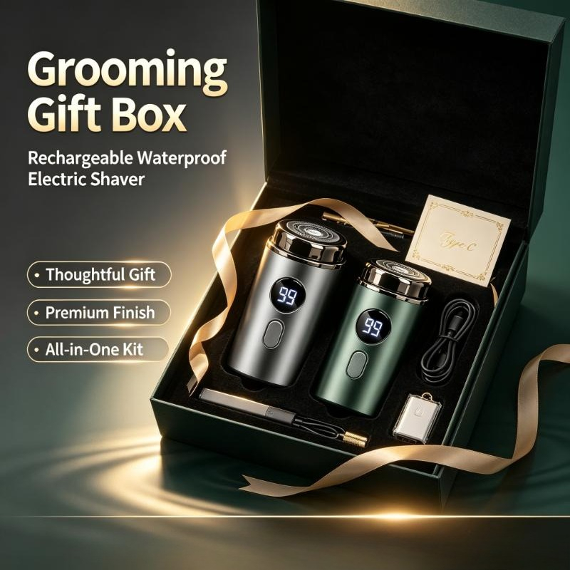 USB Rechargeable Waterproof El - Mens Grooming Box ulasan dan harga