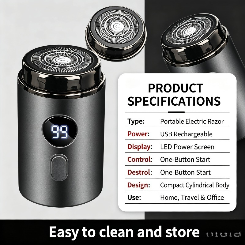 USB Rechargeable Waterproof El - Mens Grooming Box ulasan dan harga