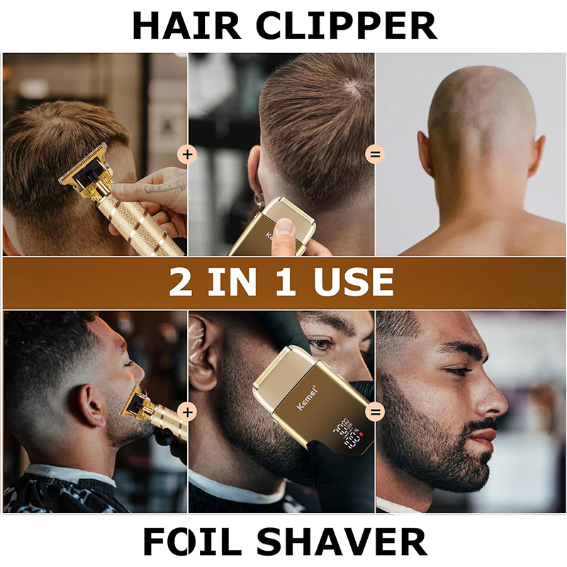Kemei KM-TX10 T9 Hair Trimmer  - Mens Grooming Box ulasan dan harga