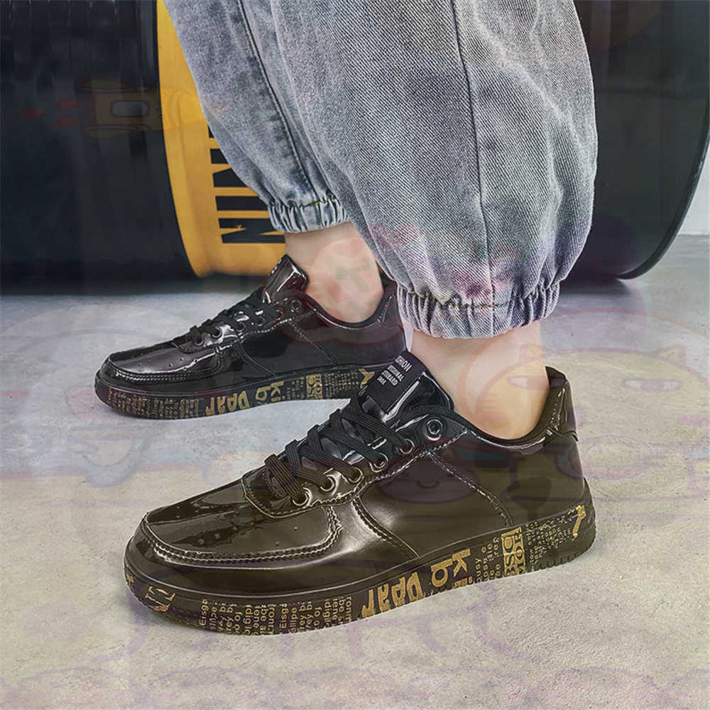 Round Foot Size 45 Sneakers Wh - Men'S Grooming Store ulasan dan harga