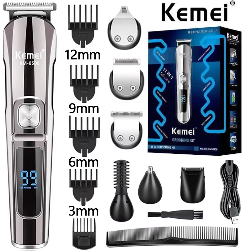 Kemei Professional Multifuncti - Mens Grooming Box ulasan dan harga